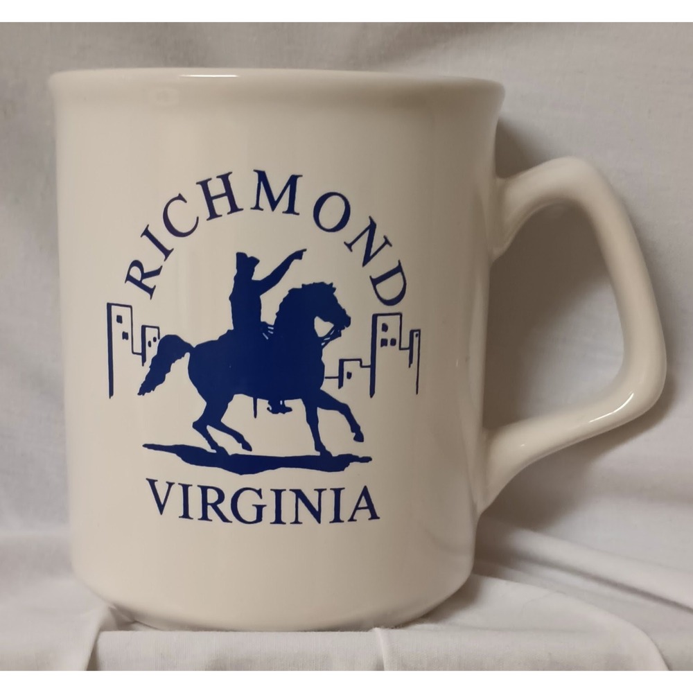 Vintage Richmond Virginia souvenir coffee mug